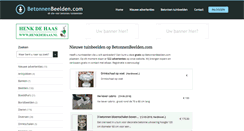 Desktop Screenshot of betonnenbeelden.com